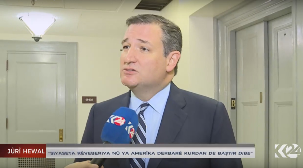 Cumhuriyetçi Senatör Cruz: Trump’ın Kürdistan politikası çok daha güçlü olacak